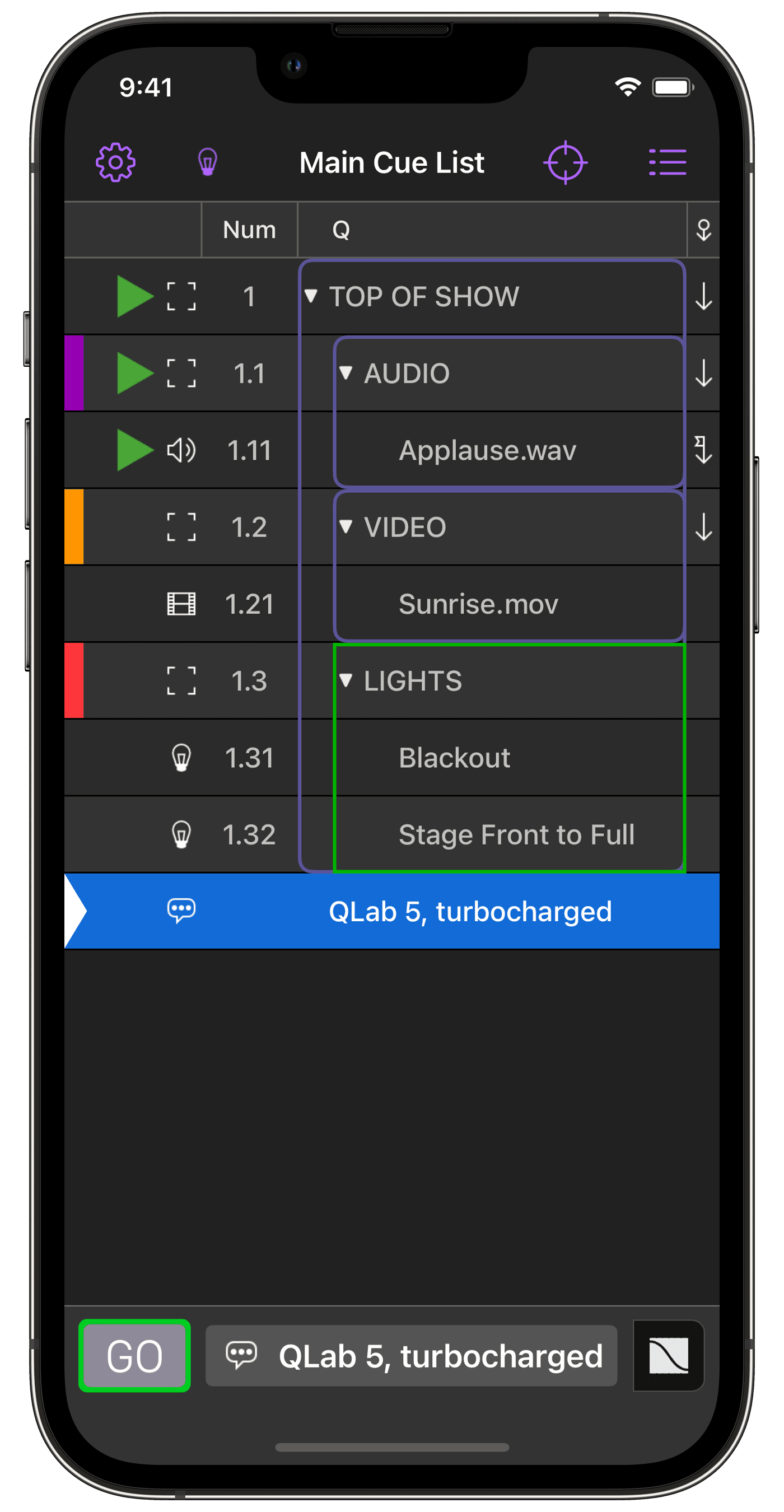 Adaptable layout screenshot