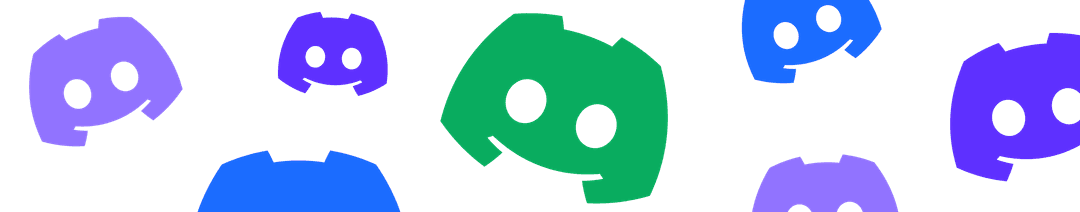 Discord logo with speech bubbles