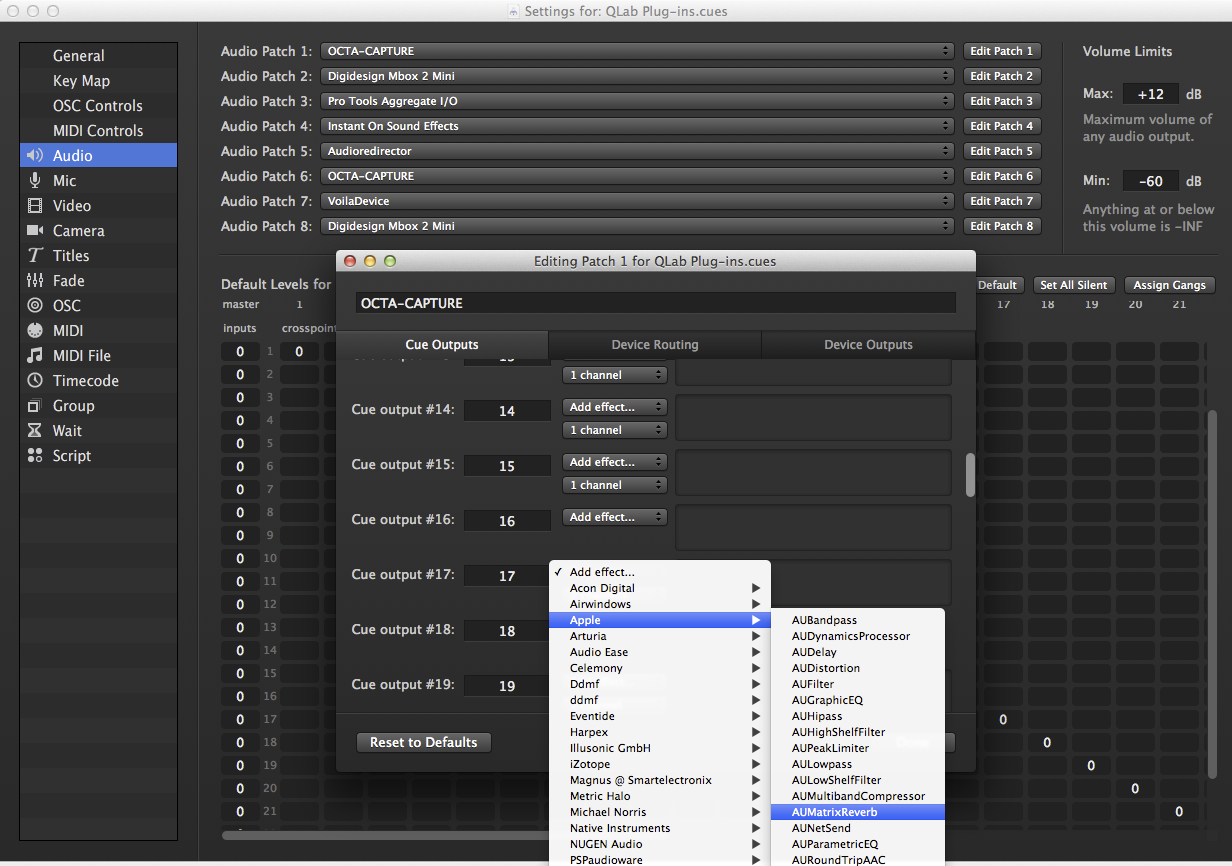 qlab fade in still image