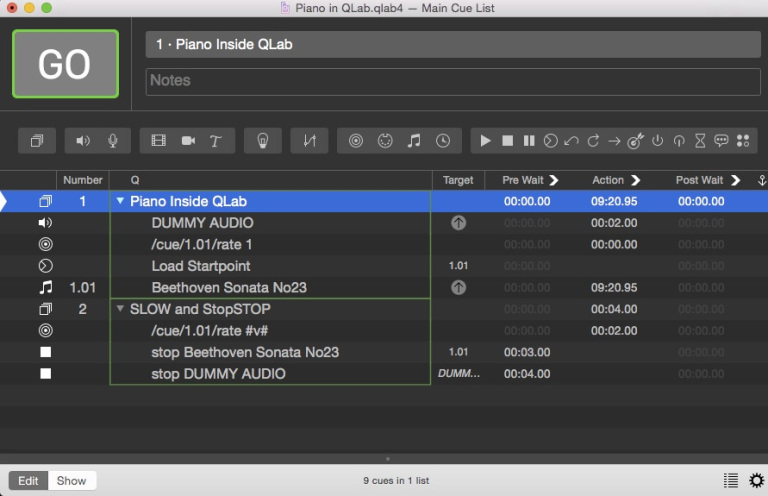 qlab sound file format