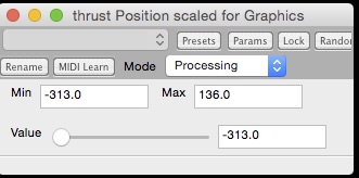 Fader scaling