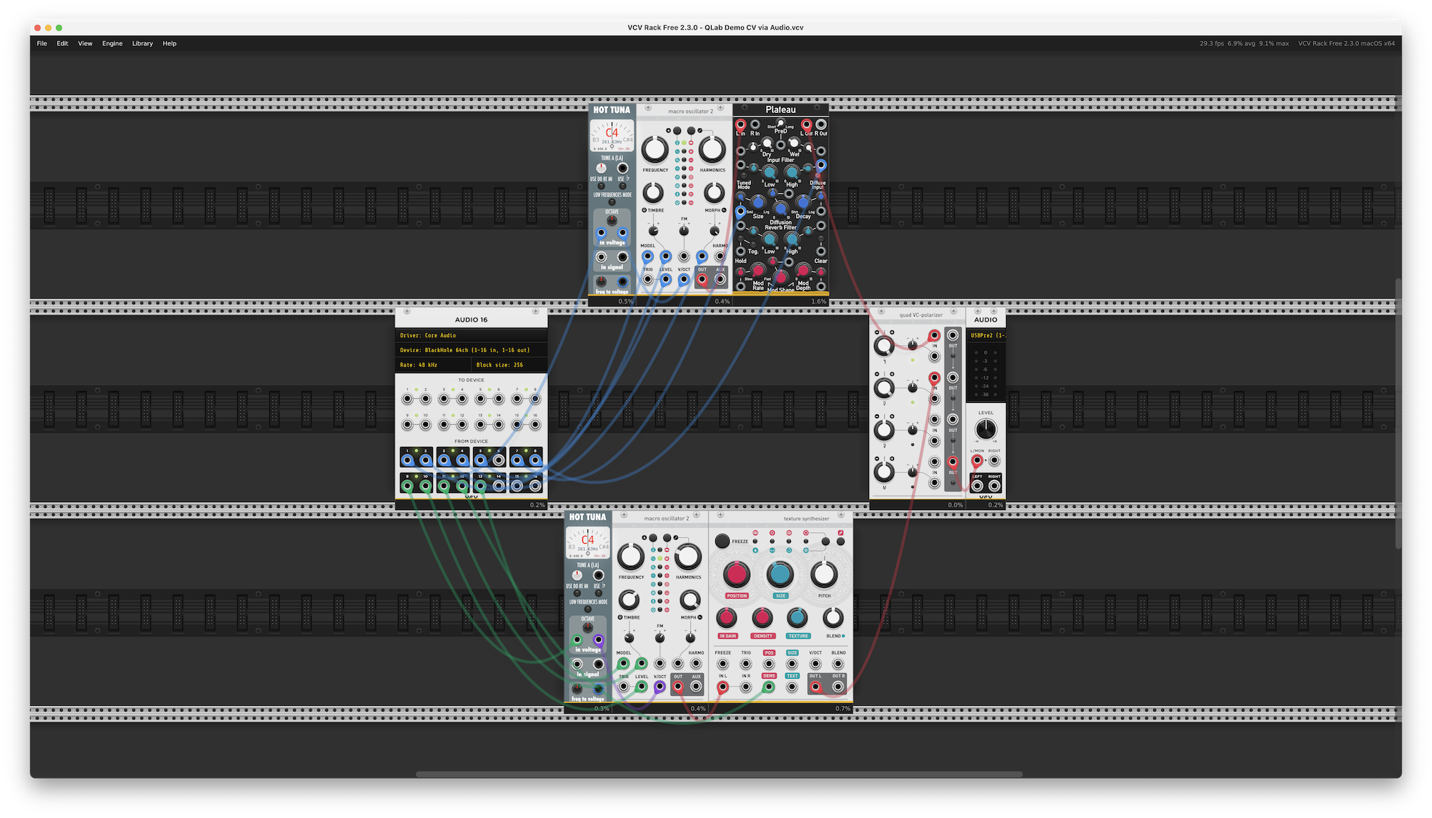 Setup 1 - VCV