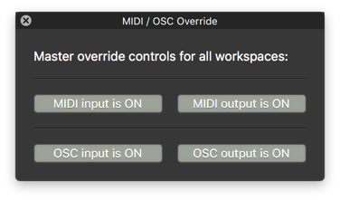 QLab 3 MIDI OSC Override