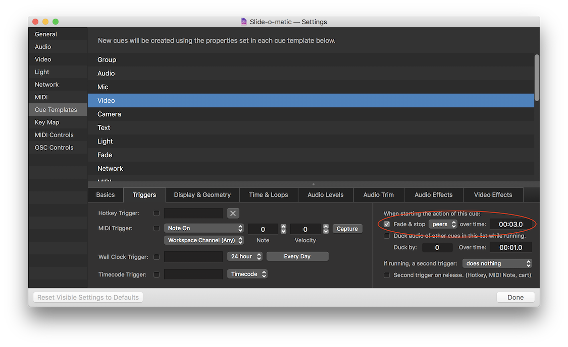 qlab fade in group