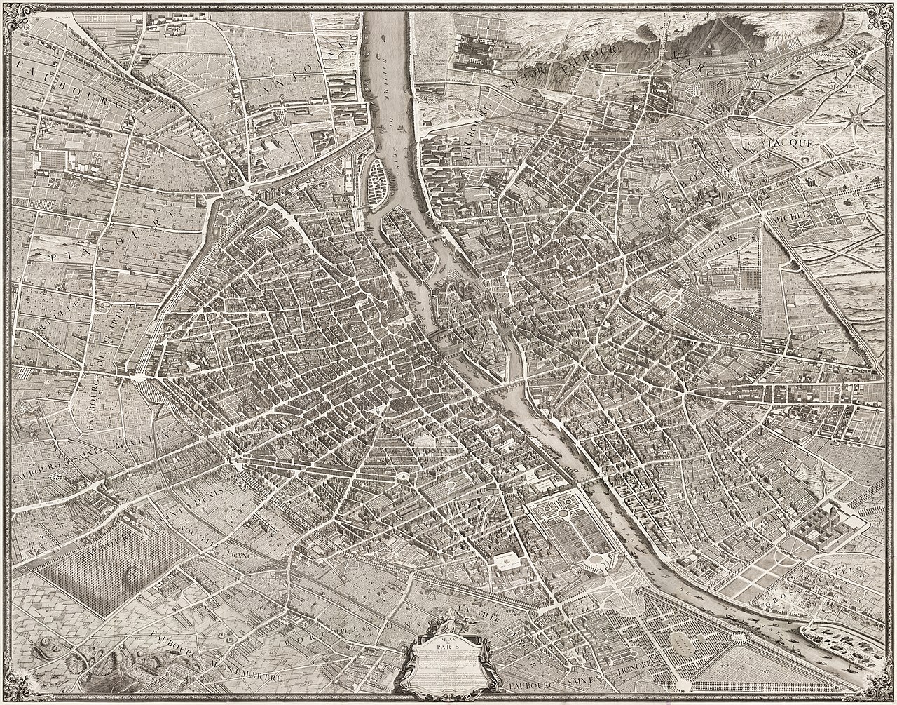 Map of Paris