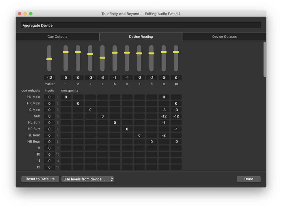 qlab surfaces