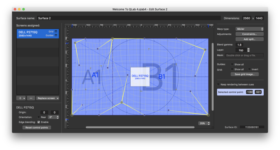 qlab surfaces