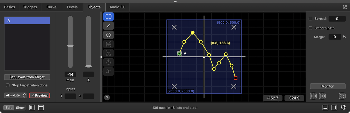 2D Path single selection